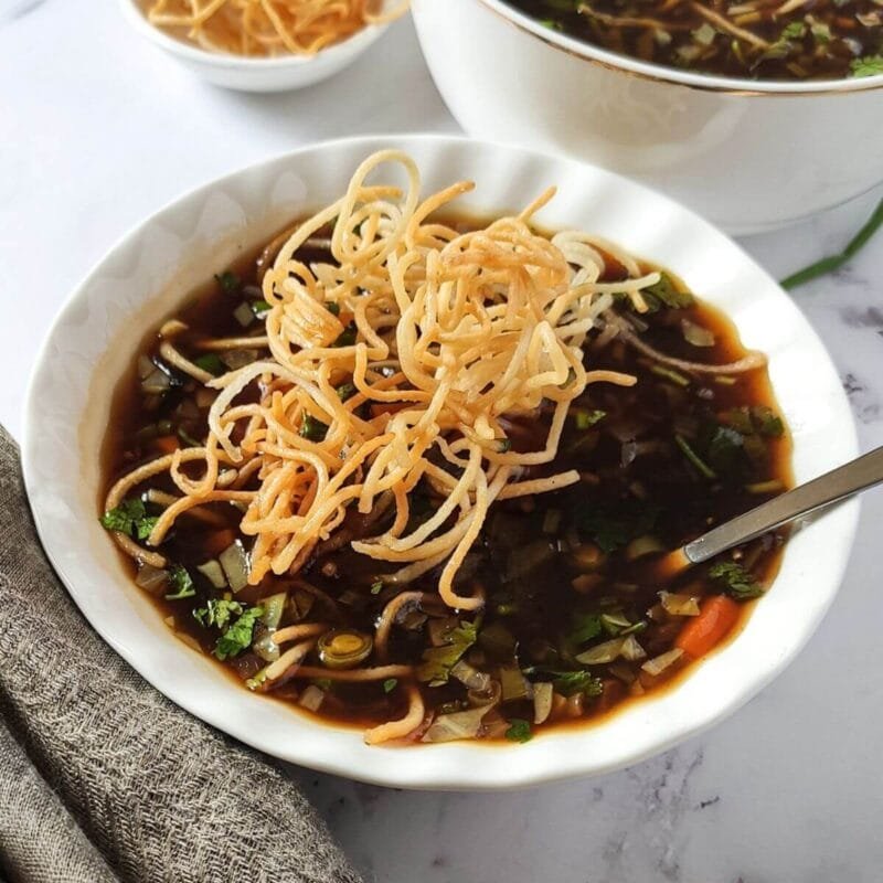 Manchow Vegetable Soup